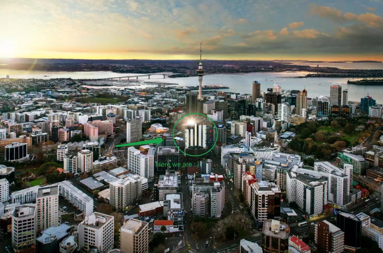 Amazing Views 2 Bedroom Apt In Auckland Cbd Exteriör bild