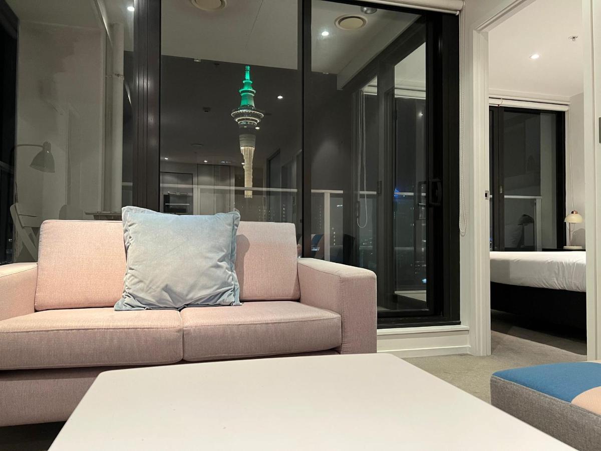 Amazing Views 2 Bedroom Apt In Auckland Cbd Exteriör bild